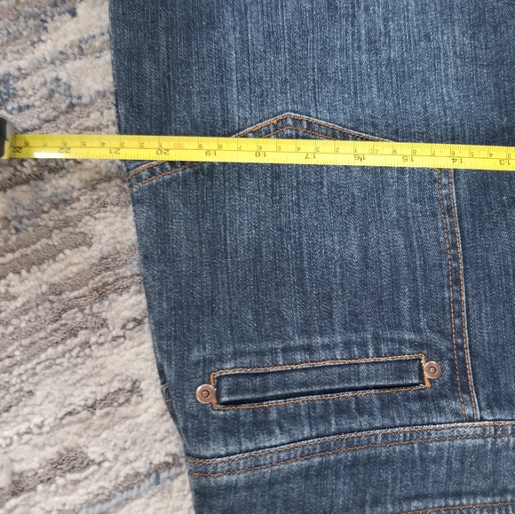 BiG SALE Jean skirt. fits size 12/13. From Contrast Jeans - Picture 6 of 7